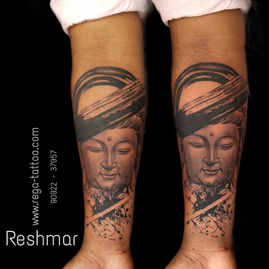 Sure, here's a description of a black and gray tattoo with mentions of tattoo shops near me in Padi, Chennai, specifically Rega Tattoos: A black and gray tattoo is a popular style that utilizes shading techniques to create a subtle and minimalist design. This type of tattoo typically features a monochromatic color scheme of black and gray, with the use of shading creating depth and dimension in the design. A black and gray tattoo can be a versatile choice, as it can be used for a wide range of designs, from portraits of loved ones to intricate patterns and designs. Popular designs include animals, flowers, and religious symbols. If you're looking to get a black and gray tattoo near you in Padi, Chennai, Rega Tattoos is a popular choice. This tattoo shop specializes in black and gray tattoos and has a team of experienced artists who can help bring your vision to life. Their artists can work with you to create a unique design that reflects your personal style and preferences, while also ensuring that the tattoo is executed with precision and attention to detail. Overall, a black and gray tattoo can be a subtle and timeless choice, and with the help of tattoo shops like Rega Tattoos near you in Padi, Chennai, you can create a design that's truly one-of-a-kind.