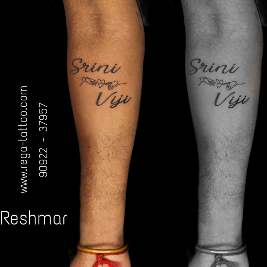 Looking for a top-notch script tattoo shops near me | in Padi Chennai? Look no further than Rega Tattoos! Our talented artists can bring your favorite quote or phrase to life in a stunning and unique way. Whether you want a simple, elegant design or a bold, intricate piece, we can create a custom script tattoo that perfectly suits your style and personality. Our shop is clean, comfortable, and conveniently located near you. Come visit us today and see why we're one of the most popular tattoo shops in Padi Chennai! #RegaTattoos #ScriptTattoos #PadiChennai #TattooShopsNearMe