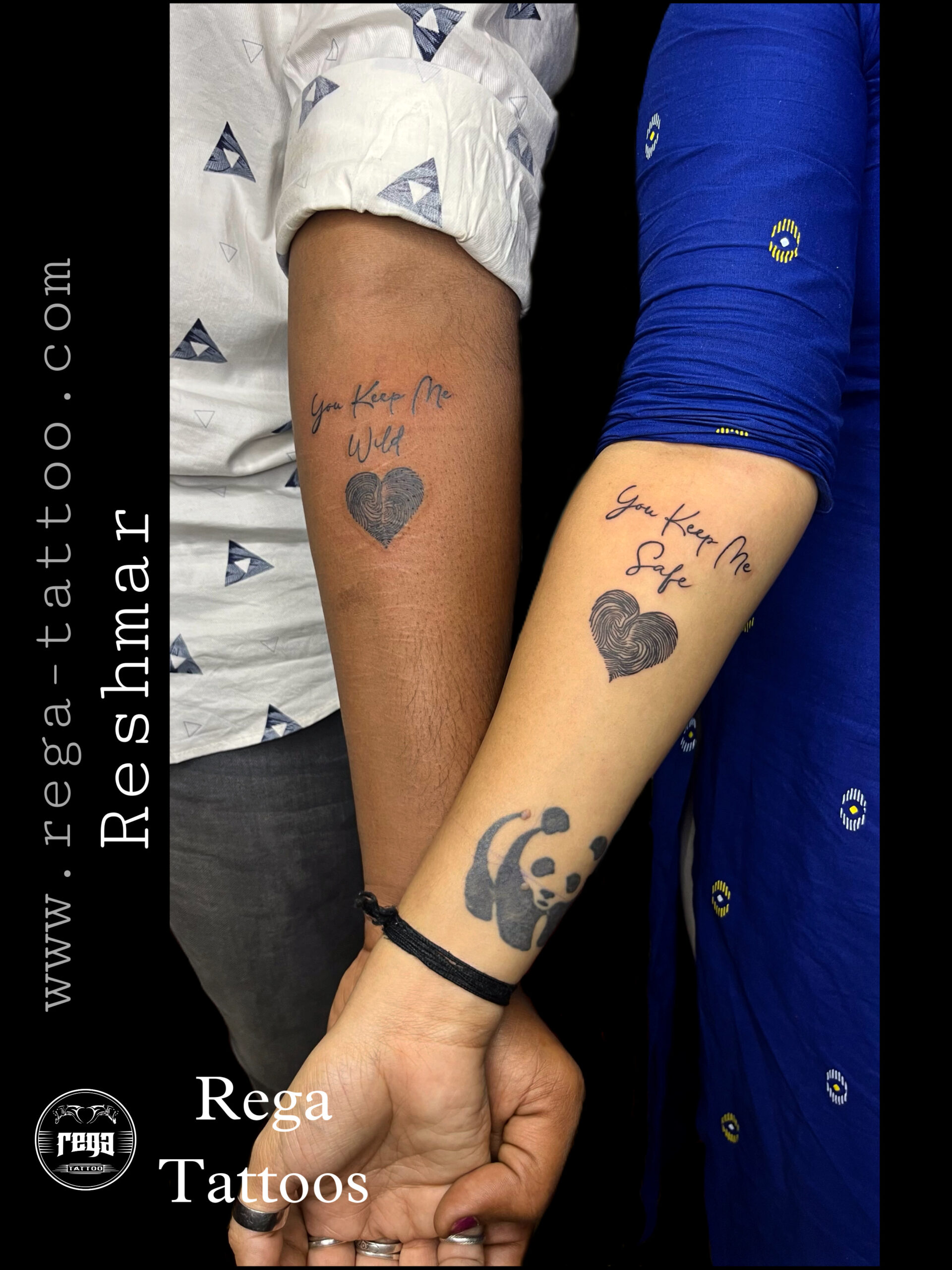 Beautiful couple tattoos are a great way to express your love and commitment to your partner in a permanent and meaningful way. Finger print tattoos, in particular, can be a subtle and intimate way to showcase your connection with your loved one. When looking for a tattoo shops near me in Chennai that specializes in couple tattoos, it's important to find an artist who has experience with finger print tattoos and can work with you to create a design that reflects your relationship. The artist should be able to guide you through the design process, help you choose the right placement for the tattoo, and ensure that the tattoo is done safely and hygienically. Finger print tattoos can be done in a variety of styles and sizes, from small and simple designs to larger and more complex ones. Some couples choose to get matching finger print tattoos, while others opt for complementary designs that incorporate each other's fingerprints in a unique and creative way. Ultimately, finger print tattoos can be a beautiful and personal way to celebrate your love and commitment to your partner. Finding a talented and experienced tattoo artist near you in Chennai who can help bring your vision to life is key to creating a meaningful and long-lasting couple tattoo.