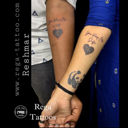 Beautiful couple tattoos are a great way to express your love and commitment to your partner in a permanent and meaningful way. Finger print tattoos, in particular, can be a subtle and intimate way to showcase your connection with your loved one. When looking for a tattoo shops near me in Chennai that specializes in couple tattoos, it's important to find an artist who has experience with finger print tattoos and can work with you to create a design that reflects your relationship. The artist should be able to guide you through the design process, help you choose the right placement for the tattoo, and ensure that the tattoo is done safely and hygienically. Finger print tattoos can be done in a variety of styles and sizes, from small and simple designs to larger and more complex ones. Some couples choose to get matching finger print tattoos, while others opt for complementary designs that incorporate each other's fingerprints in a unique and creative way. Ultimately, finger print tattoos can be a beautiful and personal way to celebrate your love and commitment to your partner. Finding a talented and experienced tattoo artist near you in Chennai who can help bring your vision to life is key to creating a meaningful and long-lasting couple tattoo.